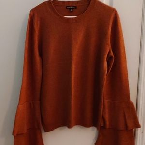 J Crew Mercantile Ladies Size L Light brown sweater